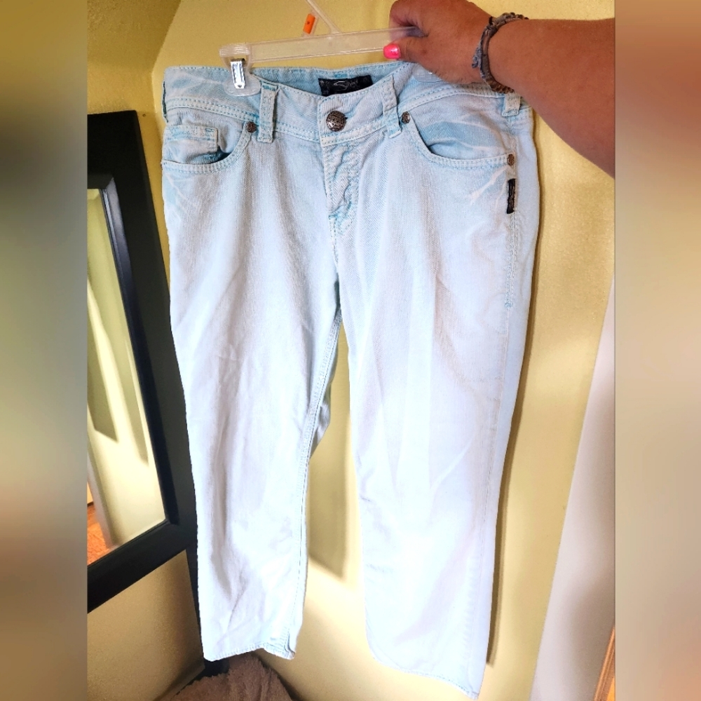 Silver suki capri 32 waist